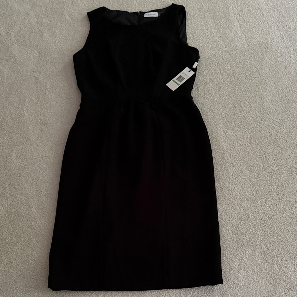 Calvin Klein Classic Black Midi Dress